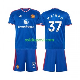 Manchester United Kobbie Mainoo 37 Gostujući Dječji Nogometni Dres 2026-2027